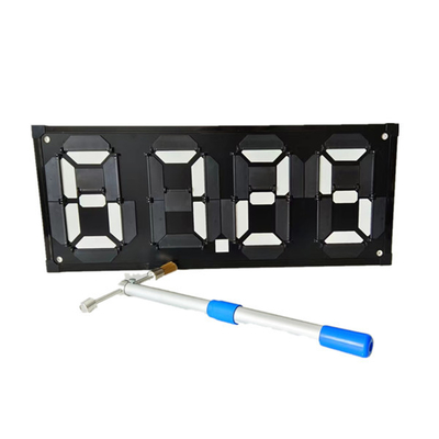 IP65 Water Resistant Digital 7 Segment Display Board Magnetic Flip Fuel Price Sign