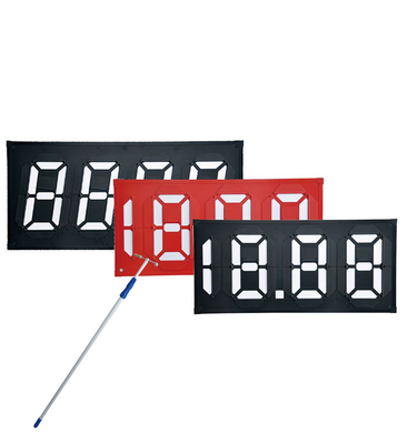 IP65 Water Resistant Digital 7 Segment Display Board Magnetic Flip Fuel Price Sign